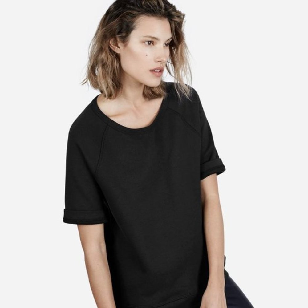 Everlane - The Slouchy Cotton Slub Crew